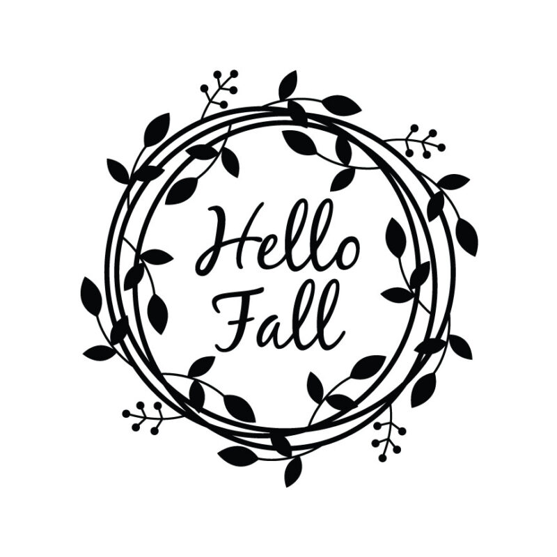Hello Fall Wreath