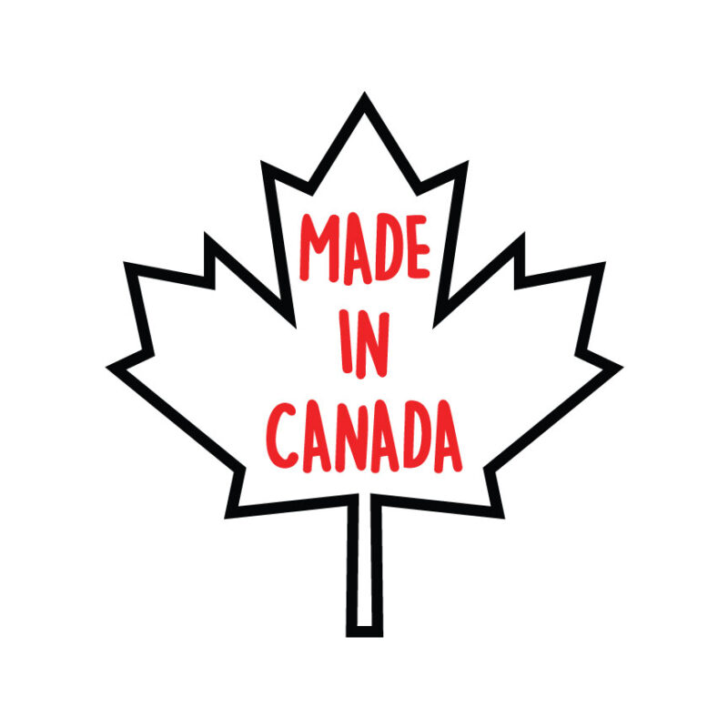 Made In Canada Maple Leaf