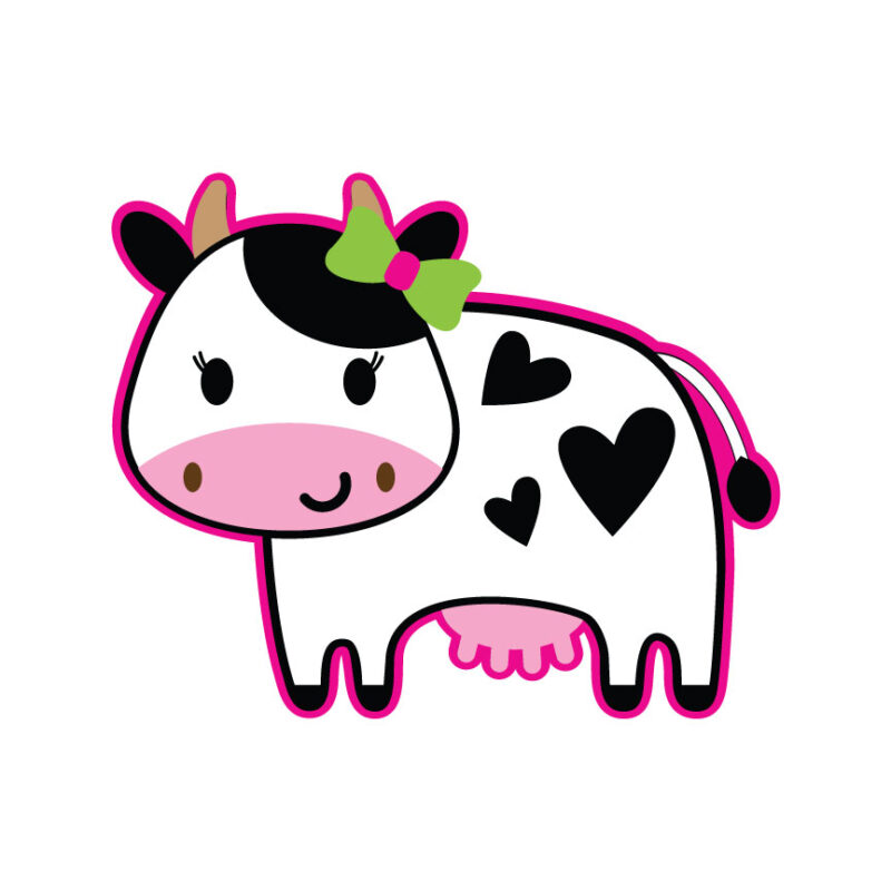 Valentine's Day Cow