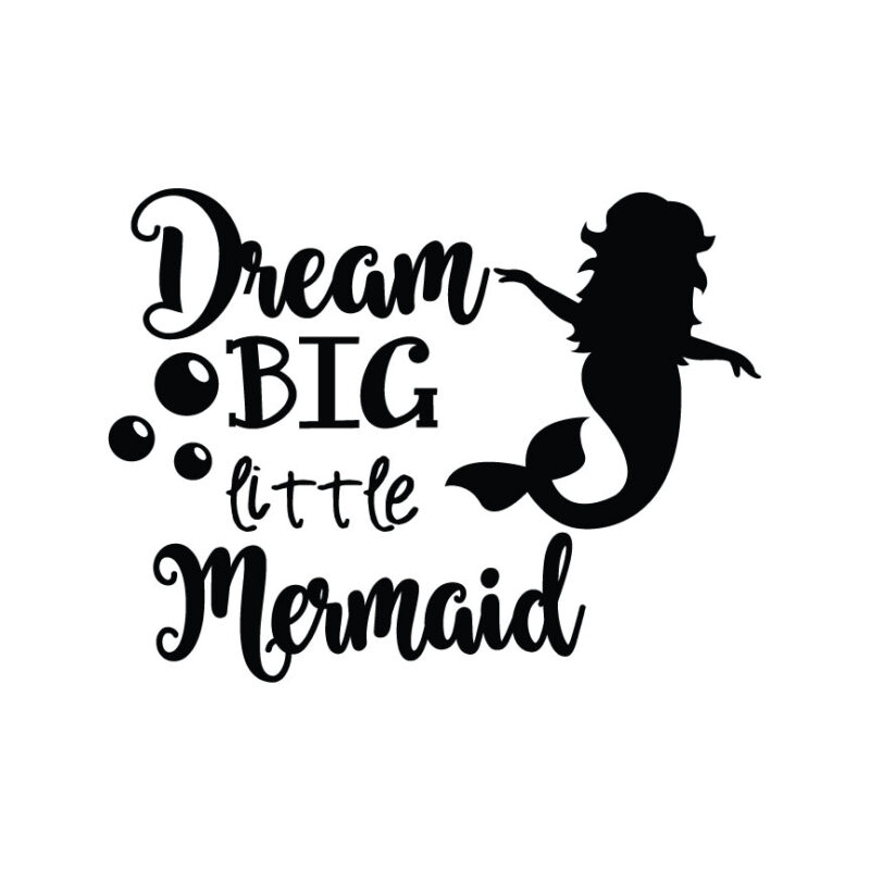 Dream Big Little Mermaid