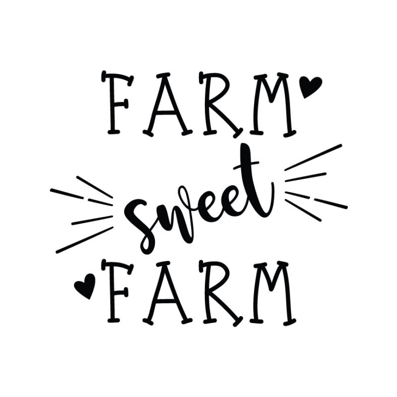Farm Sweet Farm SVG
