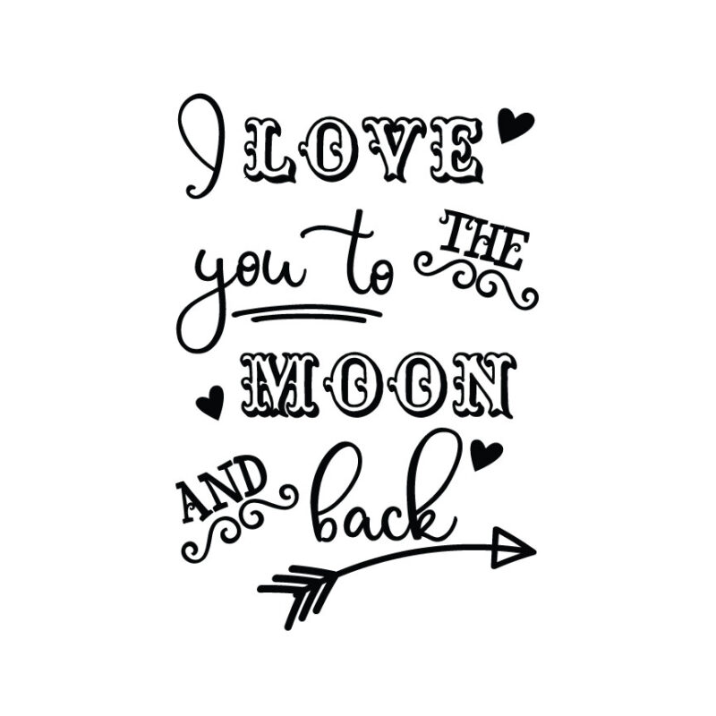 I Love You To The Moon And Back