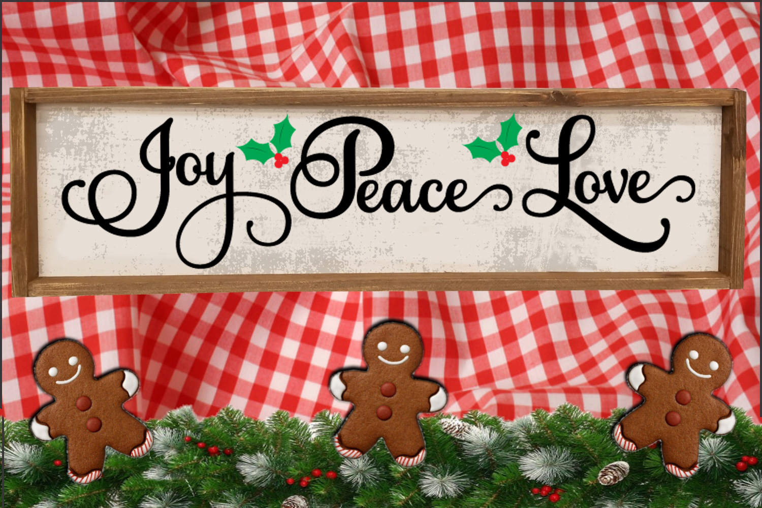 Joy Peace Love SVG - Image 2