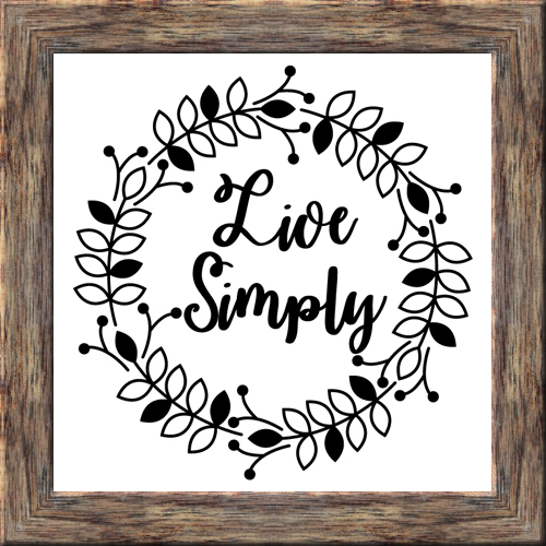 Live Simply - Image 2