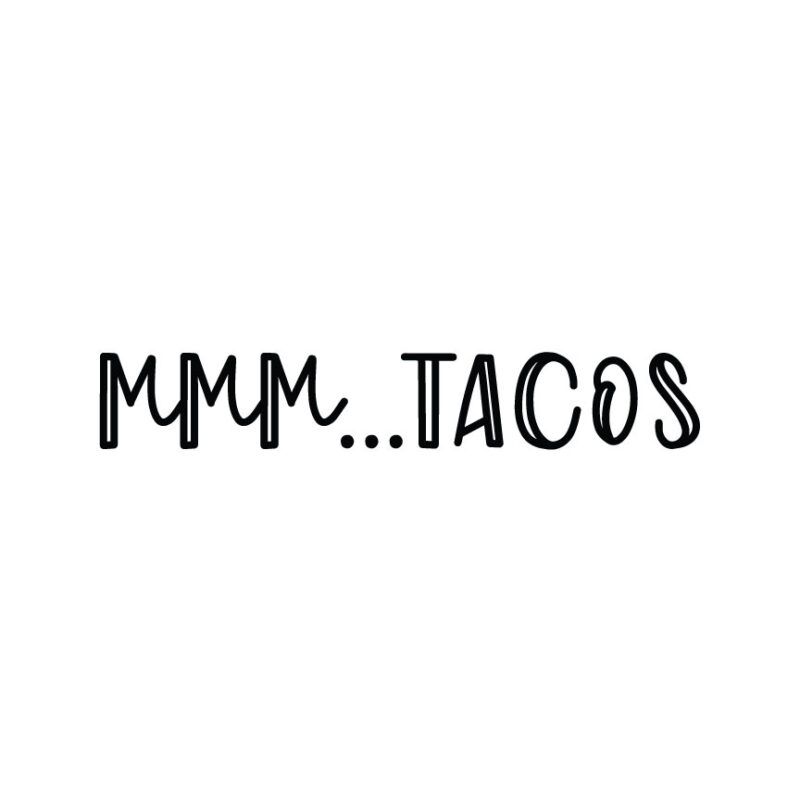 MMM Tacos SVG