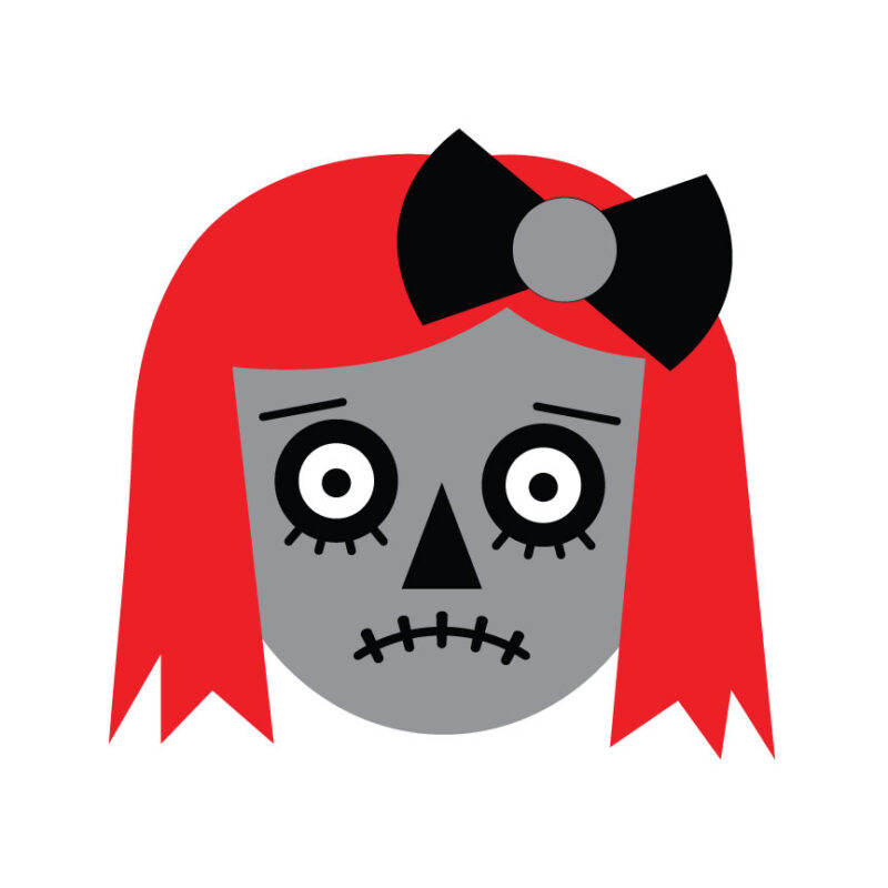 Zombie Doll Face