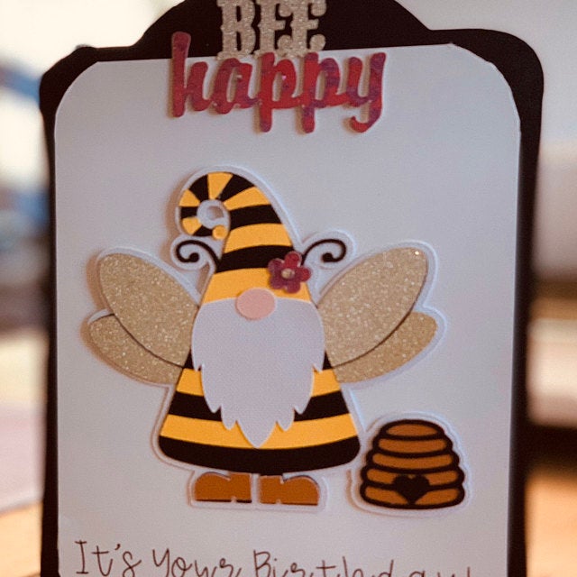 Nordic Gnome Bumble Bee SVG - Image 2