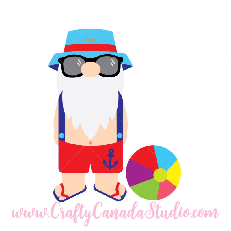 Summer Gnome SVG