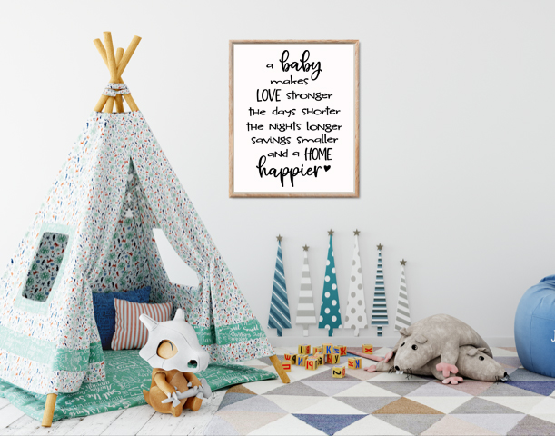 A Baby Makes Love Stronger SVG - Image 3