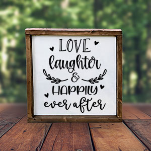 Love Laughter And Happily Ever After SVG - Image 2