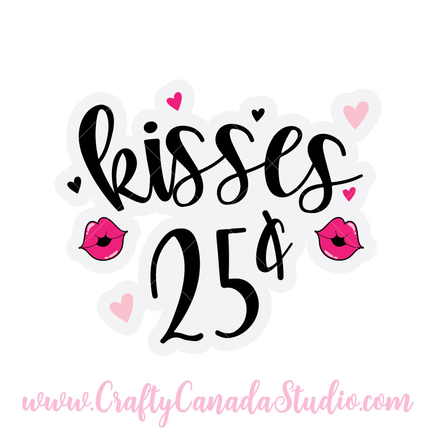 Kisses 25 Cents SVG - Image 2