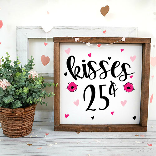 Kisses 25 Cents SVG - Image 3