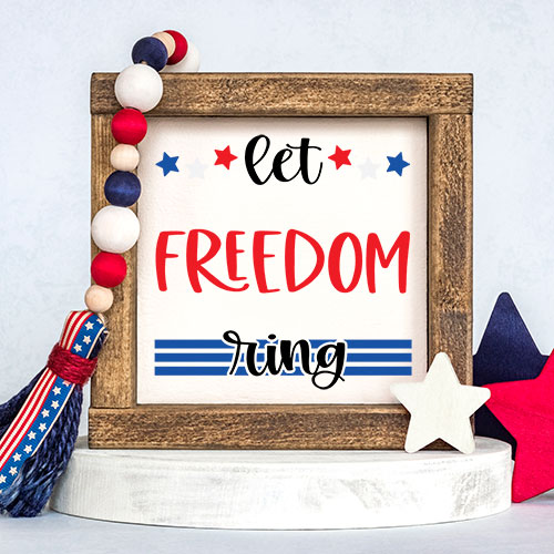 Let Freedom Ring SVG