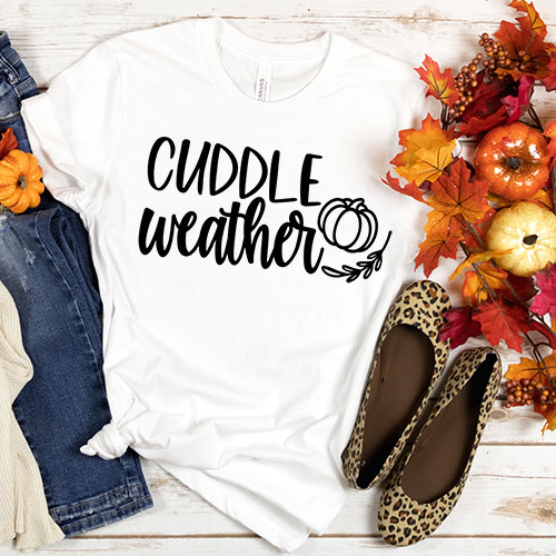Cuddle Weather SVG - Fall Theme - Image 2