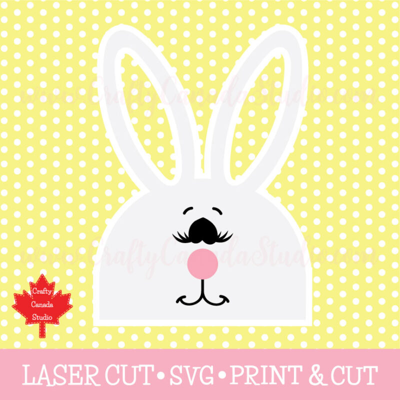 Bunny Shelf Sitter SVG
